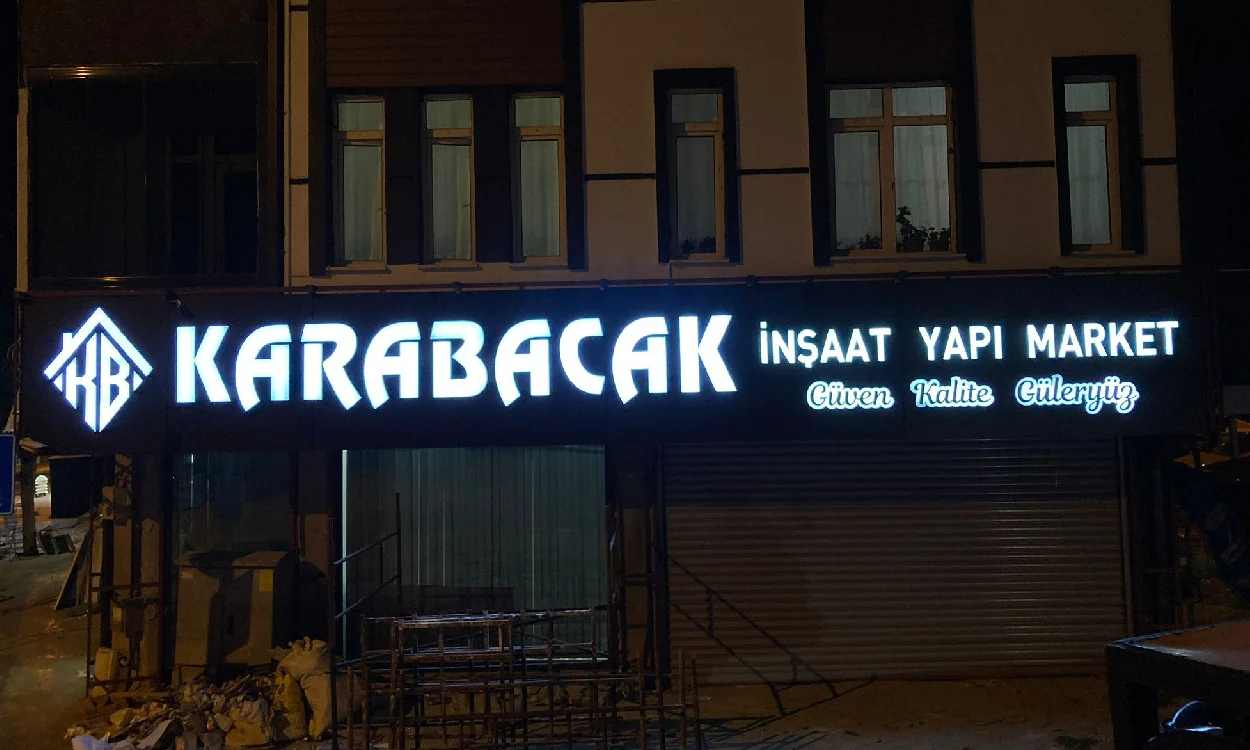 IŞIKLI KUTU HARF TABELALAR